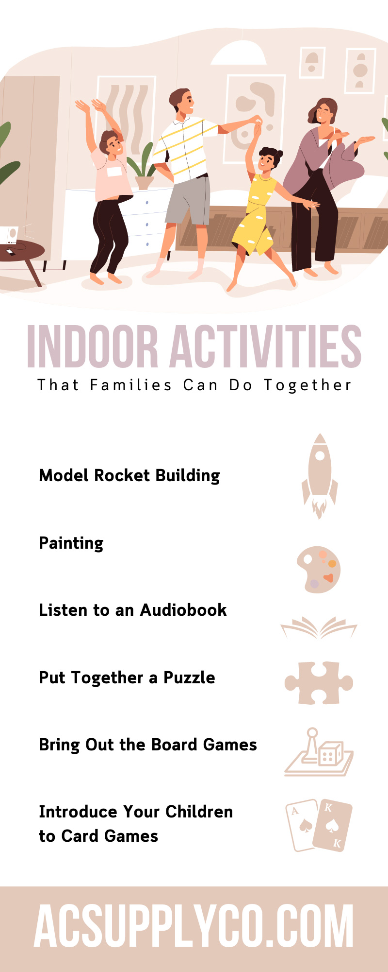 12 Indoor Activities That Families Can Do Together